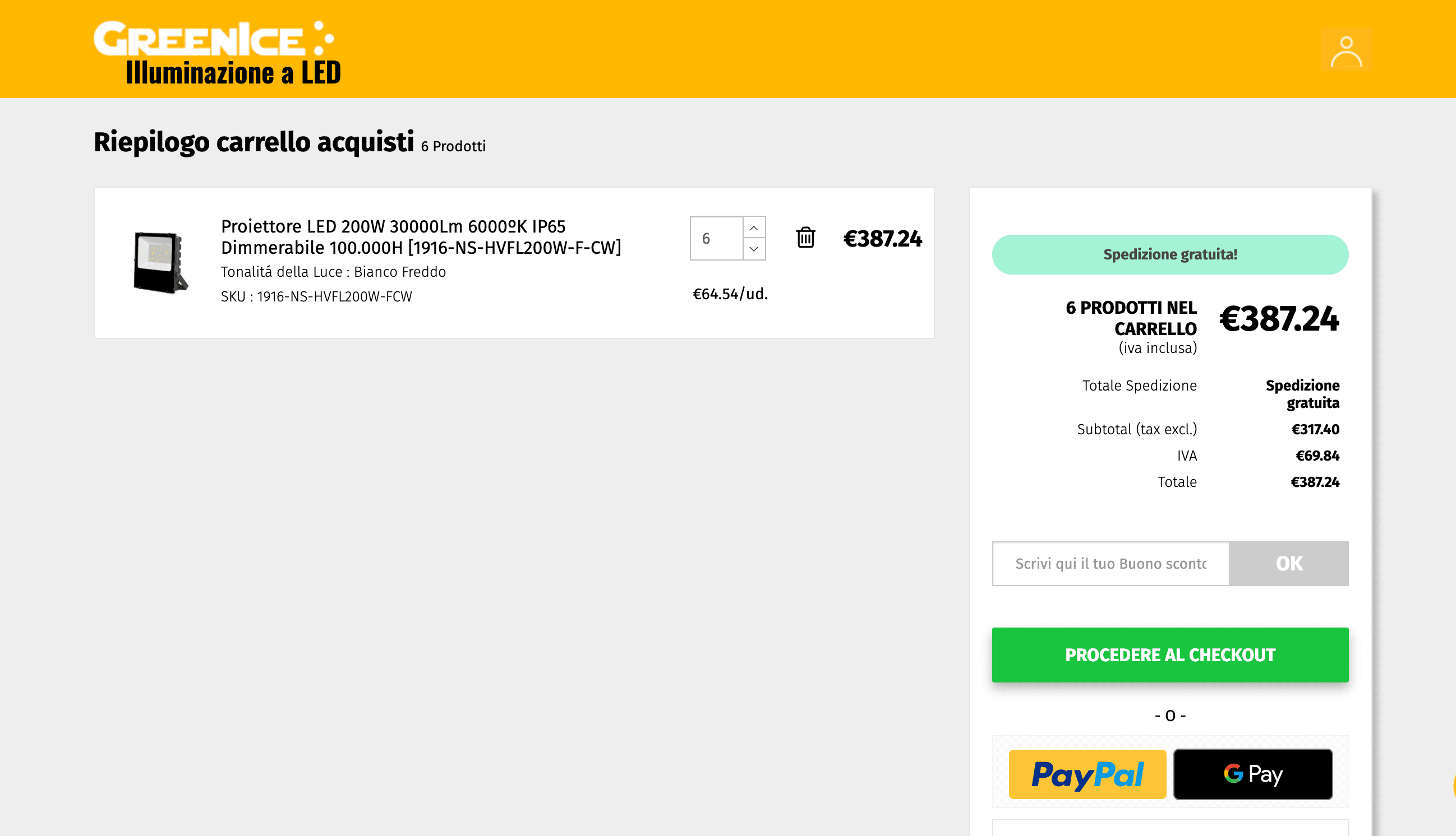 How to apply Greenice coupon code